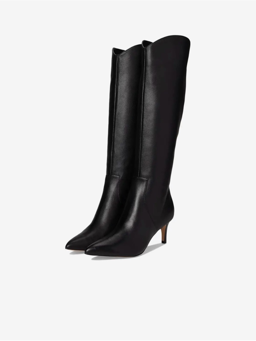 Nine West Black Pointed-Toe Sirena Boot